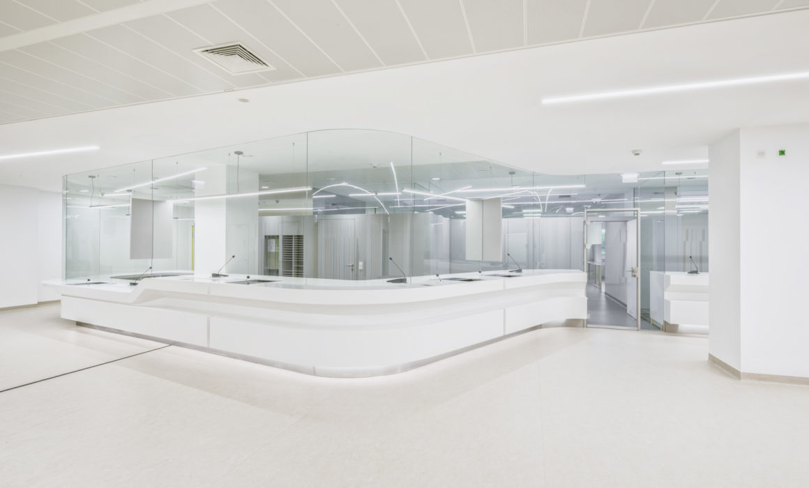 Admission Cash desk Donauspital | Adaptation | f2p
