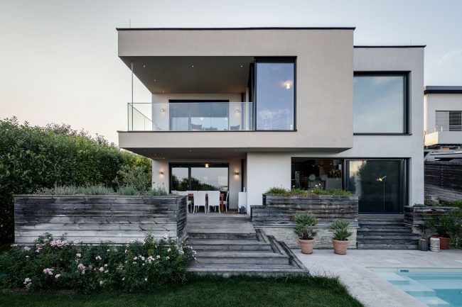 haus auf fünf ebenen | plusminusnull | architecture