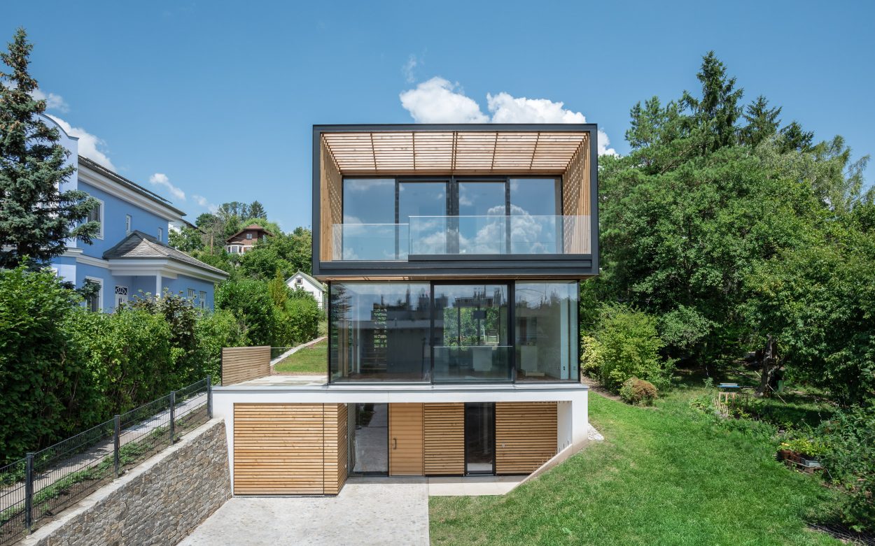 EFH wooden frame | f2p architekten | Niedrigenergiewohnhaus